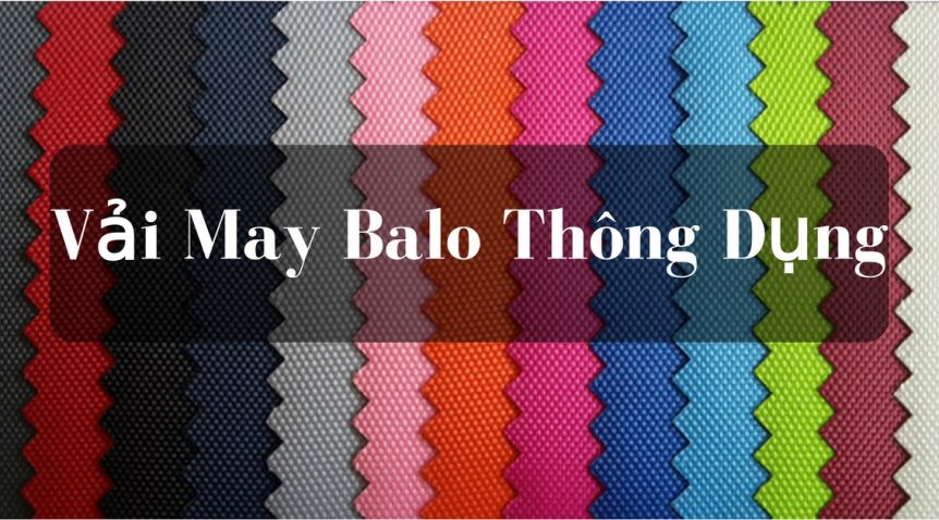 chất liệu vải bố có nhiều màu khác nhau để lựa chọn