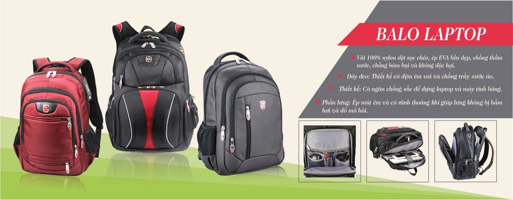 xưởng may balo laptop tại tphcm
